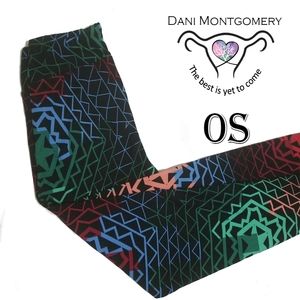 Geometric Rainbow One Size LuLaRoe Leggings